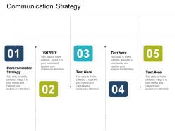 Communication strategy ppt powerpoint presentation infographic template inspiration cpb