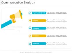Communication Strategy Startup Company Strategy Ppt Powerpoint Presentation Pictures