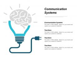 Communication systems ppt powerpoint presentation file guide cpb