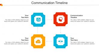 Communication Timeline Ppt Powerpoint Presentation Infographic Template Objects Cpb