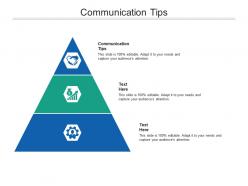 Communication tips ppt powerpoint presentation ideas examples cpb