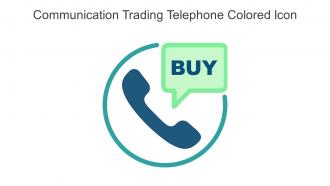 Communication Trading Telephone Colored Icon In Powerpoint Pptx Png And Editable Eps Format