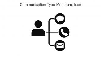 Communication Type Monotone Icon In Powerpoint Pptx Png And Editable Eps Format