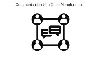 Communication Use Case Monotone Icon In Powerpoint Pptx Png And Editable Eps Format