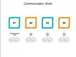 Communication work ppt powerpoint presentation icon vector cpb