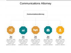 Communications attorney ppt powerpoint presentation model template cpb