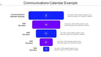 Communications Calendar Example Ppt PowerPoint Presentation Slides Graphic Cpb