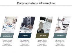Communications infrastructure ppt powerpoint presentation slides graphics cpb