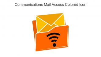 Communications Mail Access Colored Icon In Powerpoint Pptx Png And Editable Eps Format