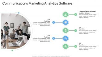 Communications Marketing Analytics Software In Powerpoint And Google Slides Cpb