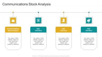 Communications Stock Analysis In Powerpoint And Google Slides Cpb
