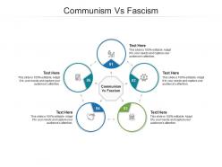 Communism vs fascism ppt powerpoint presentation infographics microsoft cpb