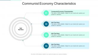 Communist Economy Characteristics In Powerpoint And Google Slides Cpb