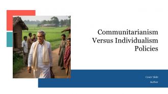 Communitarianism Versus Individualism Policies PPT Template AT