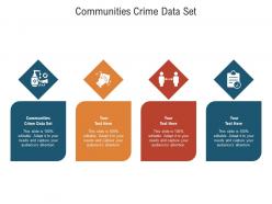Communities crime data set ppt powerpoint presentation summary designs cpb