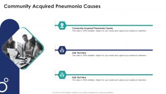 Community Acquired Pneumonia Causes In Powerpoint And Google Slides Cpb