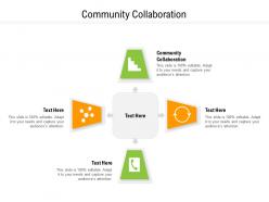Community collaboration ppt powerpoint presentation inspiration show cpb