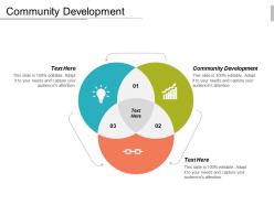 Community development ppt powerpoint presentation icon slides cpb