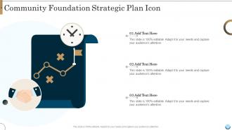 Community Foundation Strategic Plan Icon