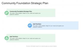 Community Foundation Strategic Plan In Powerpoint And Google Slides Cpb