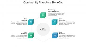 Community franchise benefits ppt powerpoint presentation slides show cpb