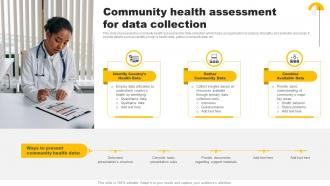 Community Health Assessment For Data Collection