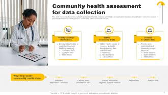 Community Health Assessment Powerpoint Ppt Template Bundles Adaptable Downloadable