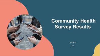 Community Health Survey Results PPT Outline AT