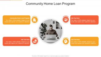 Community Home Loan Program In Powerpoint And Google Slides Cpb
