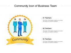 Community icon of business team