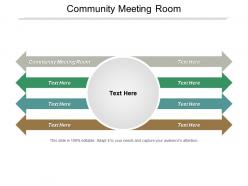 Community meeting room ppt powerpoint presentation file templates cpb