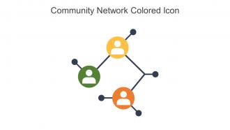 Community Network Colored Icon In Powerpoint Pptx Png And Editable Eps Format