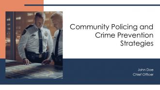 Community Policing And Crime Prevention Strategies PPT Demonstration AT Community Policing And Crime Prevention Strategies PPT Demonstration AT