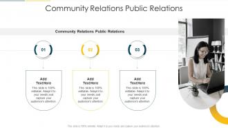 Community Relations Public Relations In Powerpoint And Google Slides Cpb