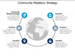 Community relations strategy ppt powerpoint presentation pictures slides cpb