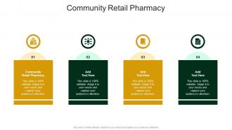Community Retail Pharmacy In Powerpoint And Google Slides Cpb