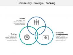 Community strategic planning ppt powerpoint presentation gallery professional cpb