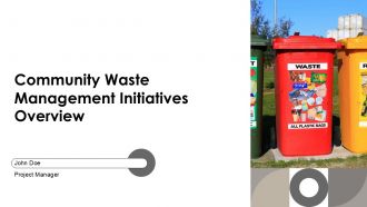 Community Waste Management Initiatives PPT Example AT Community Waste Management Initiatives PPT Example AT
