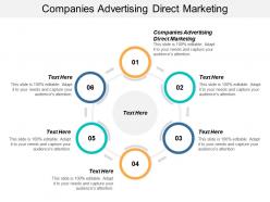 Companies advertising direct marketing ppt powerpoint presentation show gridlines cpb