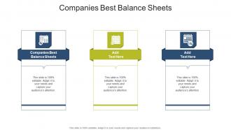 Companies Best Balance Sheets In Powerpoint And Google Slides Cpb