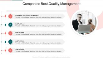 Companies Best Quality Management In Powerpoint And Google Slides Cpb