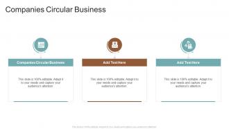Companies Circular Business In Powerpoint And Google Slides Cpb