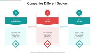 Companies Different Sectors In Powerpoint And Google Slides Cpb