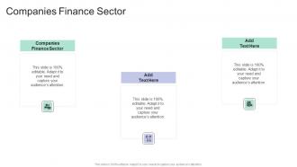 Companies Finance Sector In Powerpoint And Google Slides Cpb