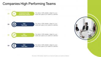 Companies High Performing Teams In Powerpoint And Google Slides Cpb