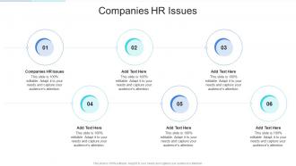Companies Hr Issues In Powerpoint And Google Slides Cpb