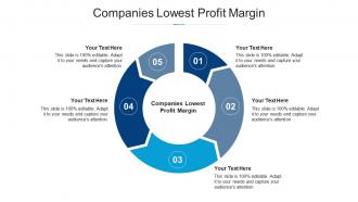 Companies lowest profit margin ppt powerpoint presentation portfolio samples cpb