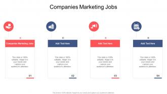 Companies Marketing Jobs In Powerpoint And Google Slides Cpb