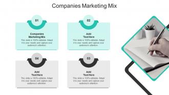 Companies Marketing Mix In Powerpoint And Google Slides Cpb