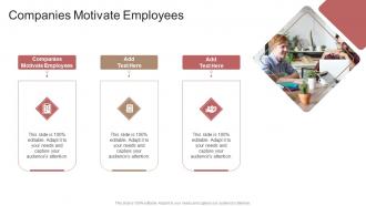 Companies Motivate Employees In Powerpoint And Google Slides Cpb
